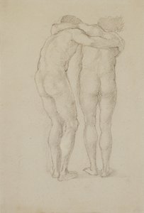 Sjel på bredden av Styx av Edward Burne Jones