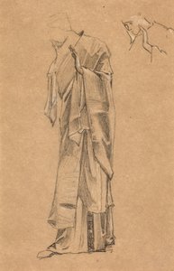 Studie assosiert med "The Dream of Lancelot" av Edward Burne Jones