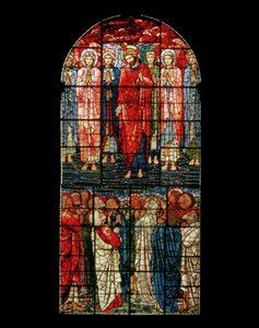 The Ascension Window, 1885 (farget glass) av Edward Burne Jones