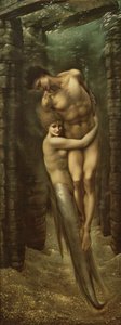 Havets dyp, 1886 av Edward Burne Jones