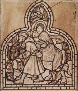 Flykten til Egypt av Edward Burne Jones