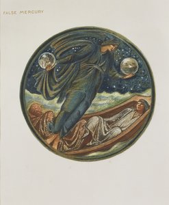 Blomsterboken: XXXVI. Falsk Mercury, 1905 (litho med gouache på papir) av Edward Burne Jones