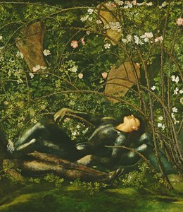 The Knights and the Briar Rose, 1869 av Edward Burne Jones