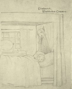 The Painters Dream (se også 360403) av Edward Burne Jones
