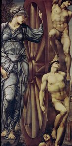Lykkehjulet av Edward Burne Jones