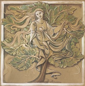 Tre nymfe, av Edward Burne Jones