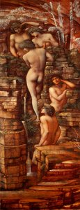 Trenymfer, 1881-85 av Edward Burne Jones
