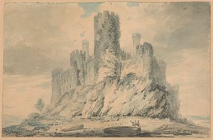 Conway Castle, Caernarvonshire av Edward Dayes