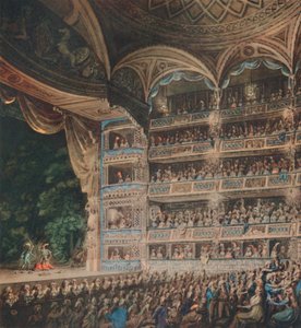 Interiør av Drury Lane Theatre, 1795, 1948.