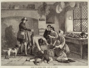 Pakker julekurven av Edward Duncan