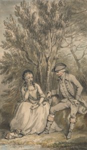 Illustrasjon til A Sentimental Journey: Episode: Maria and her Dog Sylvia