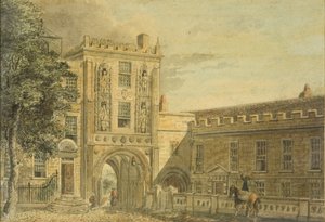 Nordutsikt over College Gateway av Edward Eyre