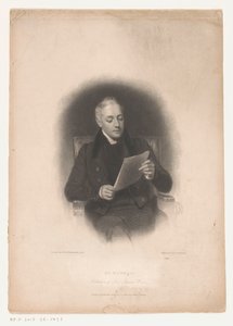 Portret van uitgever John Murray Mr. Murray, utgiver av Lord Byron