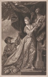 Lady Elizabeth Keppel og en tjener av Edward Fisher