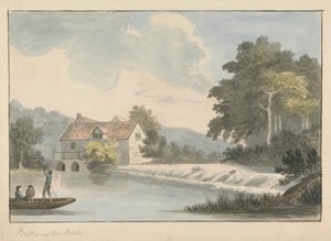 Bathampton Mill av Edward Francis Burney