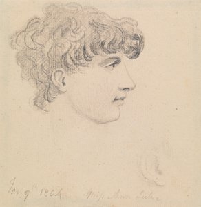 9. januar 1804, frøken Ann Lukie (?) av Edward Francis Burney