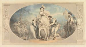 Mary, dronning av skottene av Edward Francis Burney