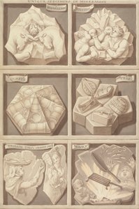 Unike prøver av mineralogi av Edward Francis Burney