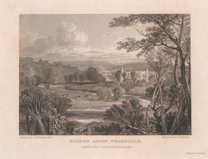 Bolton Abbey, Wharfdale av Edward Francis Finden