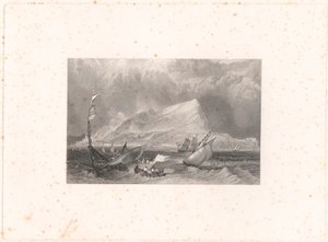 Gibraltar av Edward Francis Finden