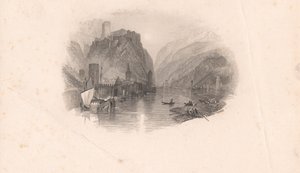 Slottet Rhinen av Edward Francis Finden