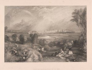 Oxford fra North Hinksey av Edward Goodall
