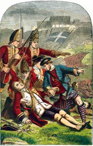 General James Wolfes død ved beleiringen av Quebec, 1759 c1870