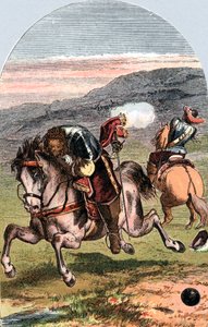 Død av Henri, Vicomte de Turenne, fransk soldat, 1675 c1870 av Edward Henry Corbould