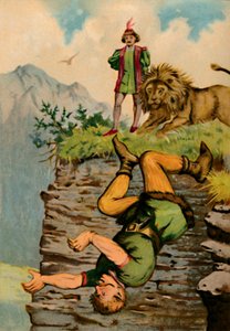 The Giants Downfall, 1901 av Edward Henry Wehnert