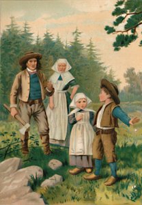 Vedhoggeren og hans barn, 1901