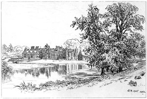 Charlecote Park, Warwickshire, 1885.