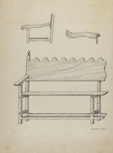 Mission Bed av Edward Jewett