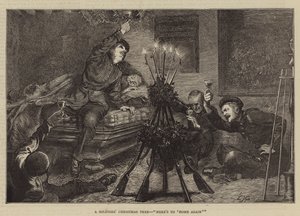 Et soldatjuletre, her er "hjem igjen" av Edward John Gregory
