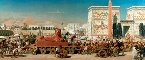 'Israel i Egypt', 1867 av Edward John Poynter