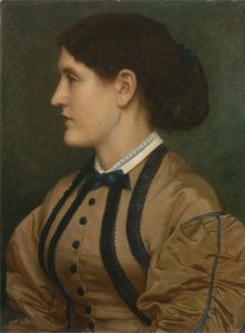 Portrett av Eliza Eastlake (1809-93) 1864 (olje på lerret) av Edward John Poynter