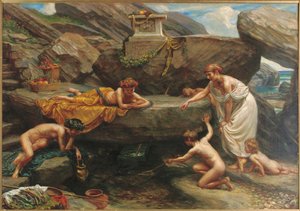 The Wonders of the Deep: en idyll av Edward John Poynter