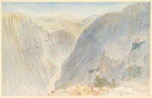 Agia Paraskevi, Epirus, Hellas av Edward Lear