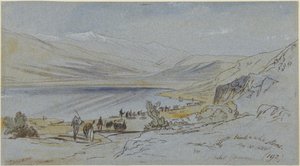 Birket el Yamouni av Edward Lear