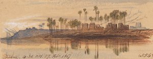 Dishne; kl. 16.30, 27. februar 1867 (554) av Edward Lear
