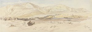 Jeriko, 7. mai 1858 (157), 1858 (wc og penn og blekk på papir) av Edward Lear