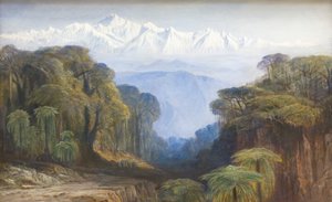 Kinchinjunga av Edward Lear