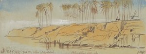 Nær Negadeh. 07.00, 25. februar 1867 (547) av Edward Lear