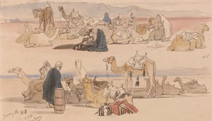 Nær Suez av Edward Lear