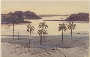 Philae av Edward Lear
