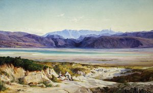 Thermopylae-fjellene av Edward Lear