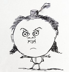 Yonghy-Bonghy-Bo-figuren (tegning) av Edward Lear