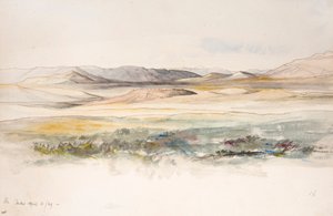 Theben av Edward Lear