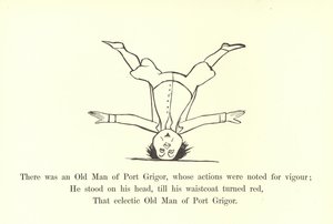 Det var en gammel mann fra Port Grigor, hvis handlinger ble kjent for kraft av Edward Lear