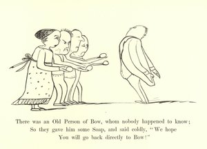Det var en gammel person fra Bow, som ingen tilfeldigvis kjente av Edward Lear