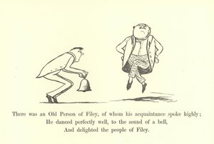 Det var en gammel person fra Filey, som hans bekjente snakket høyt om av Edward Lear